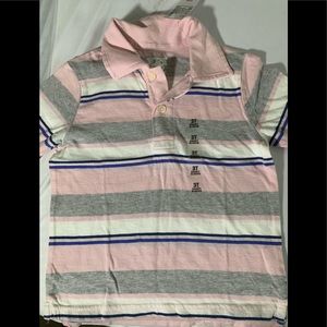 NWT polo shirt. Super soft and adorable. 🤍🤍🤍